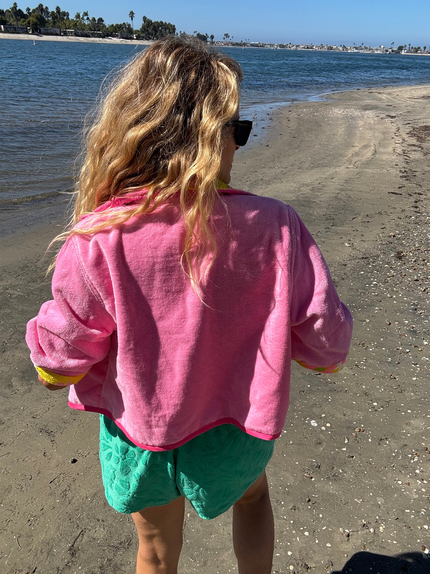 *Cropped Beach Jacket