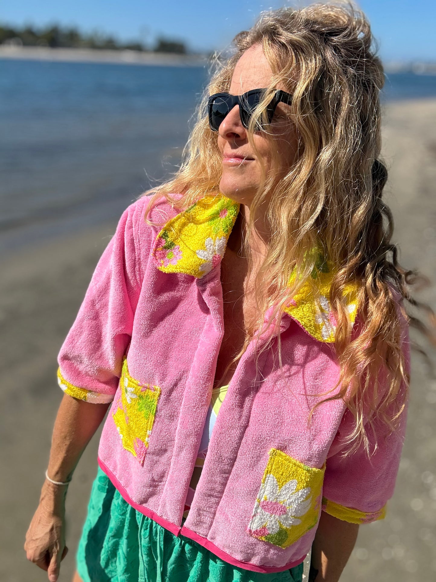 *Cropped Beach Jacket