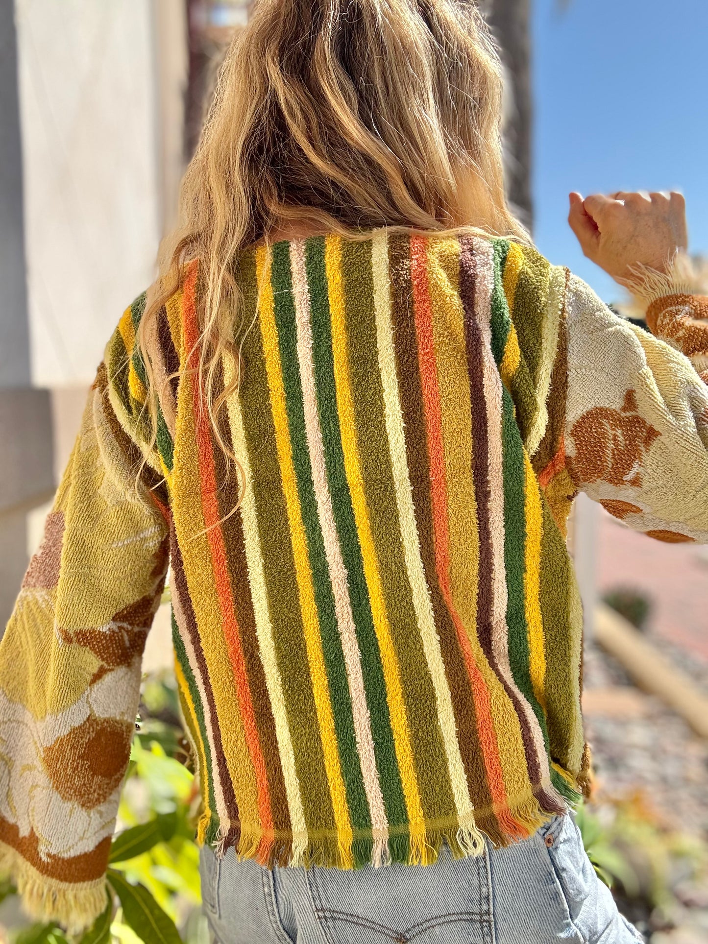 *Yellow & Green Pullover