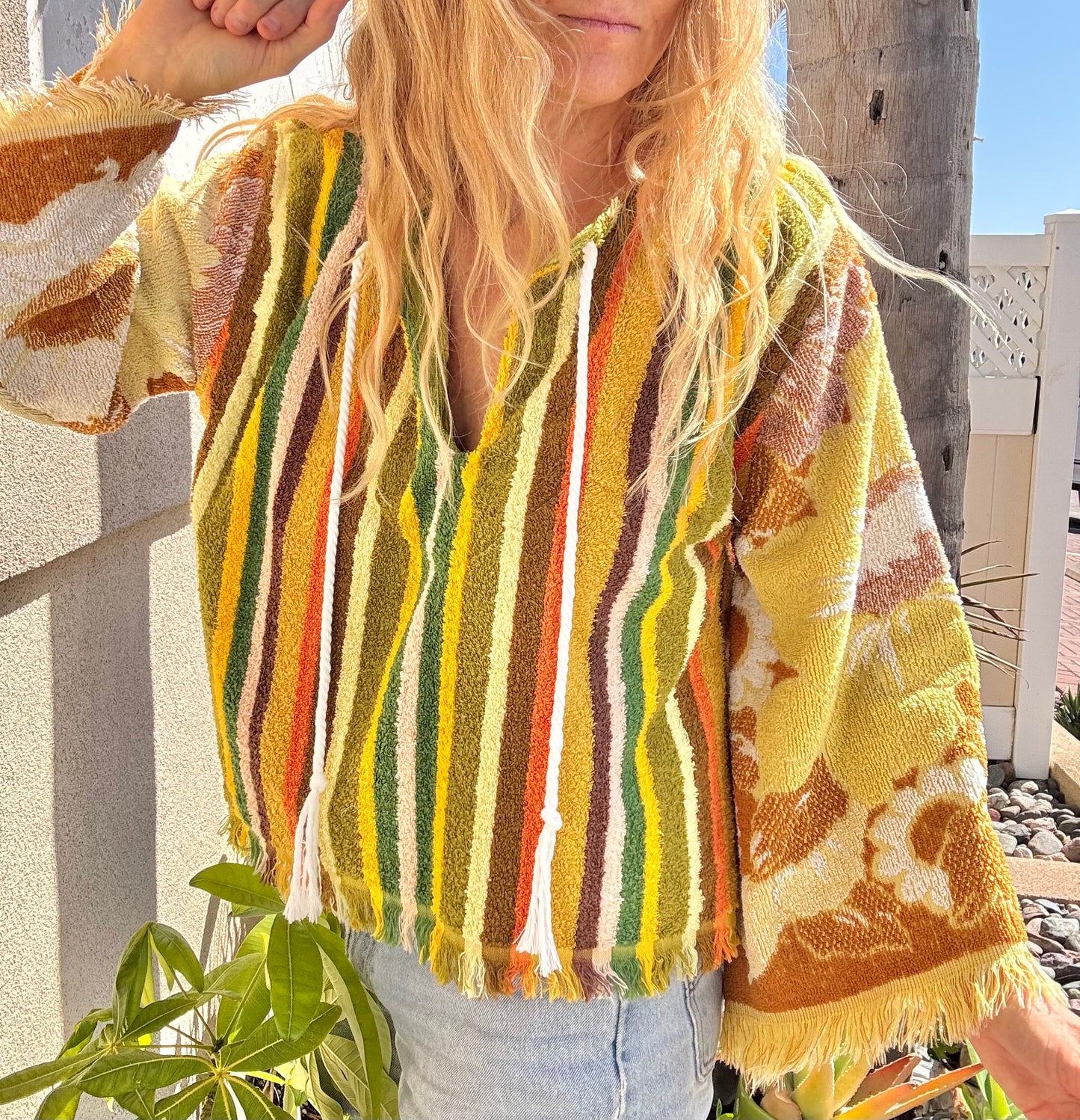 *Yellow & Green Pullover