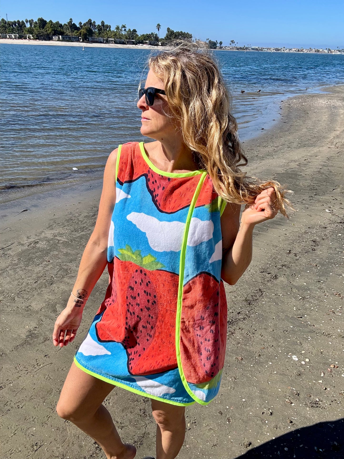 *Strawberry Wrap-Dress