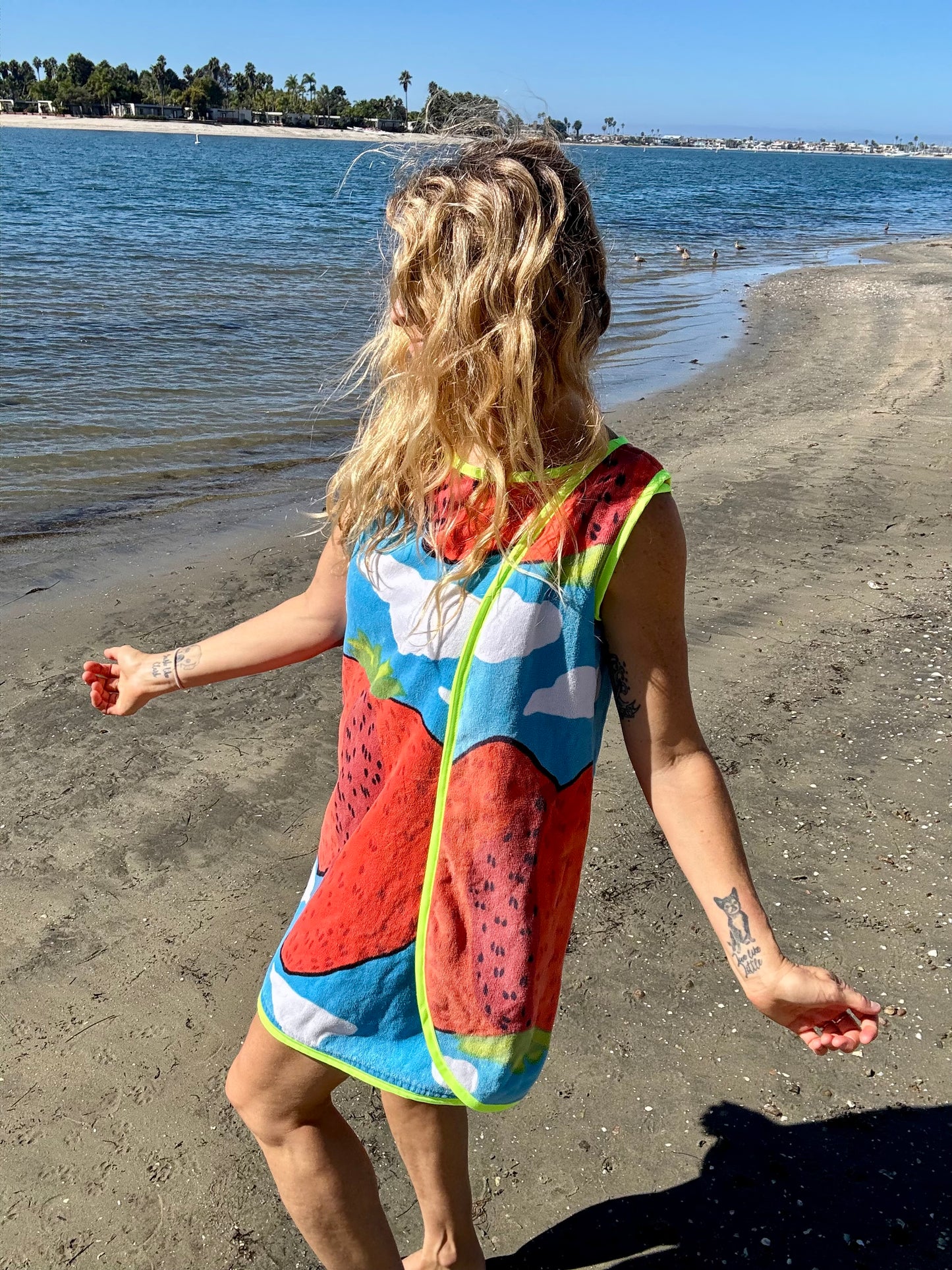*Strawberry Wrap-Dress