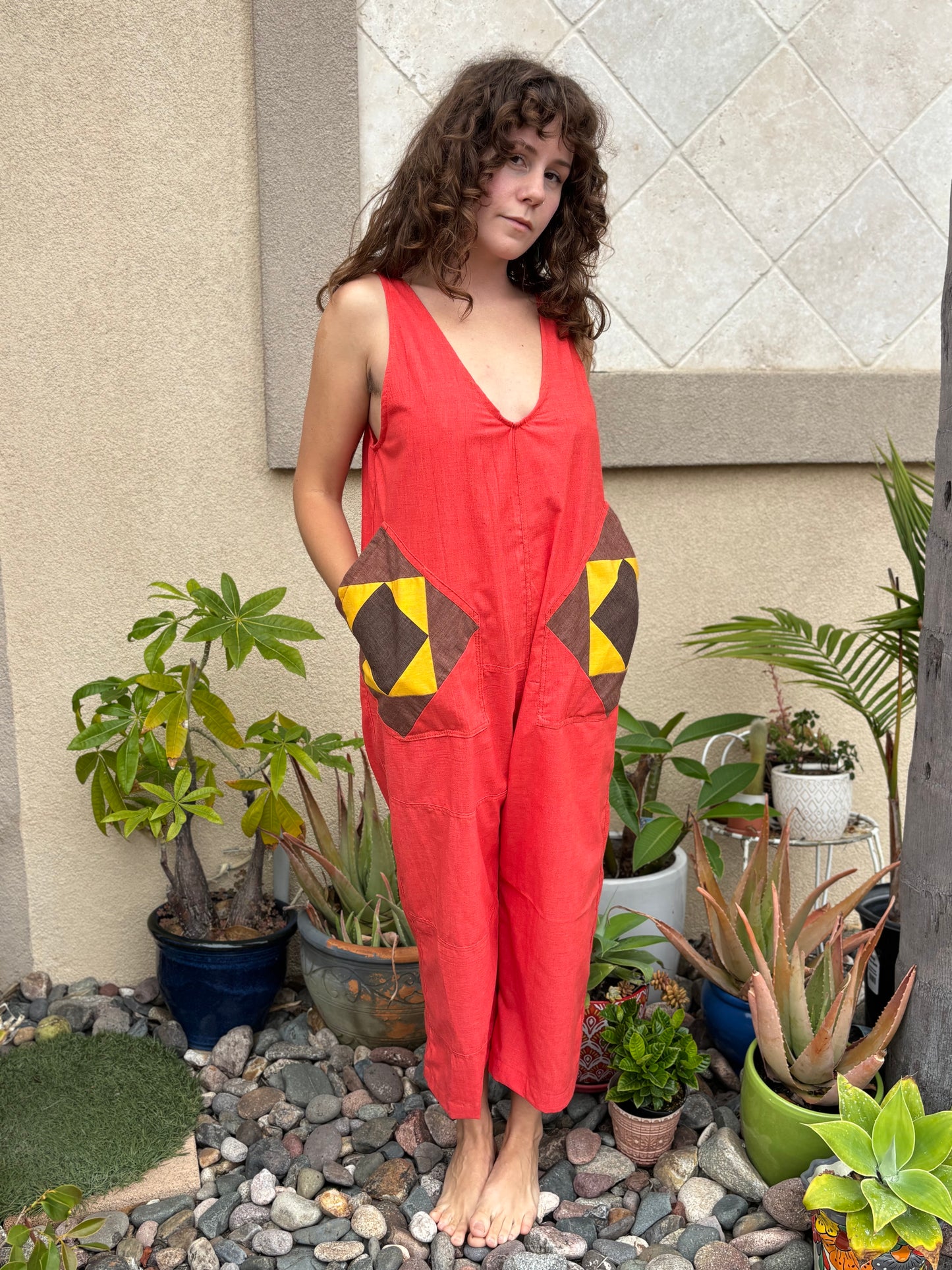 Linen Romper