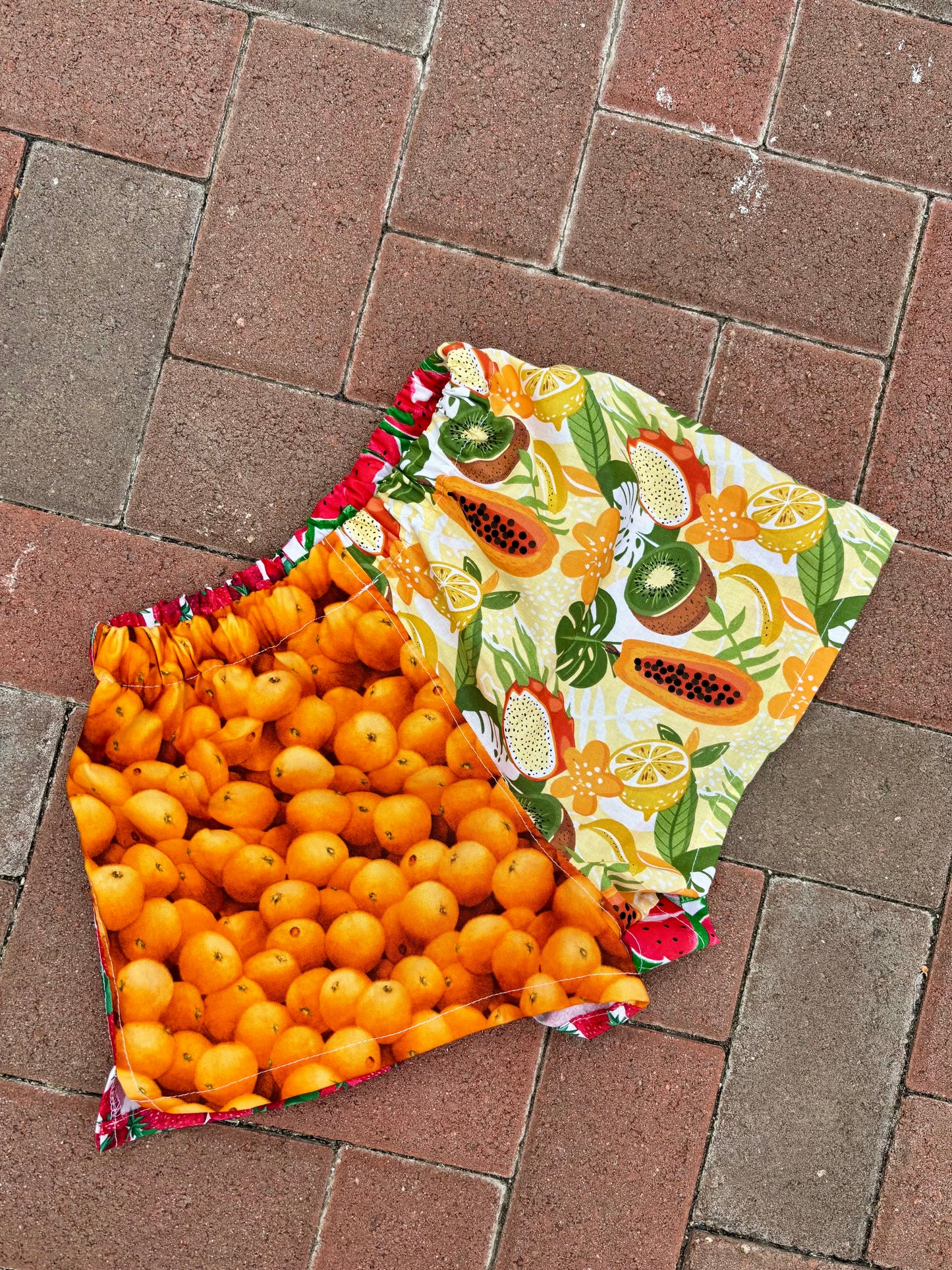 SMALL Fruit Salad Shorts