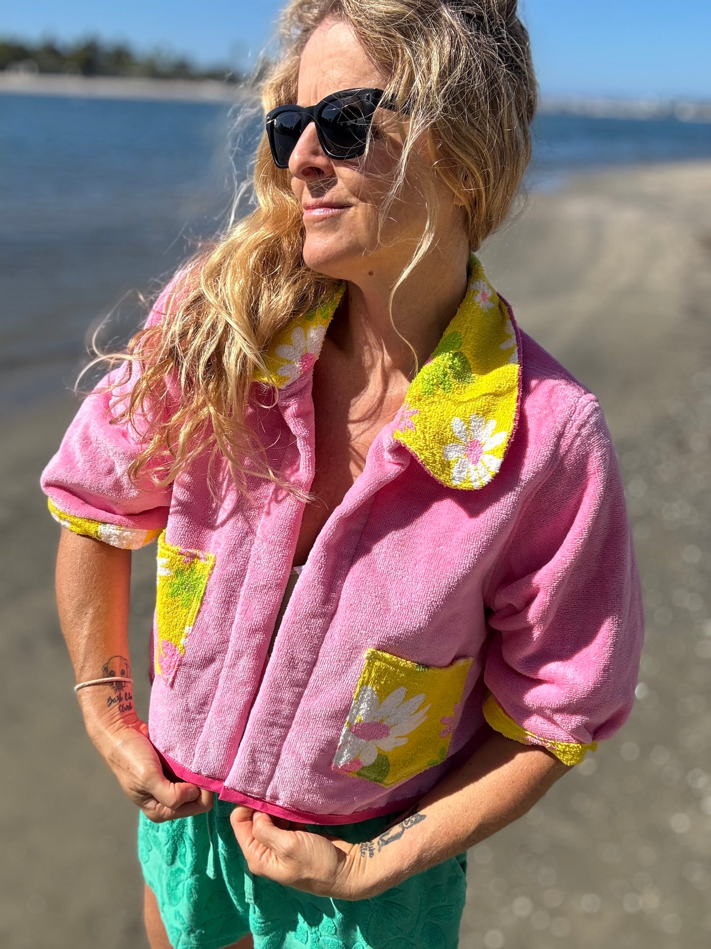 *Cropped Beach Jacket