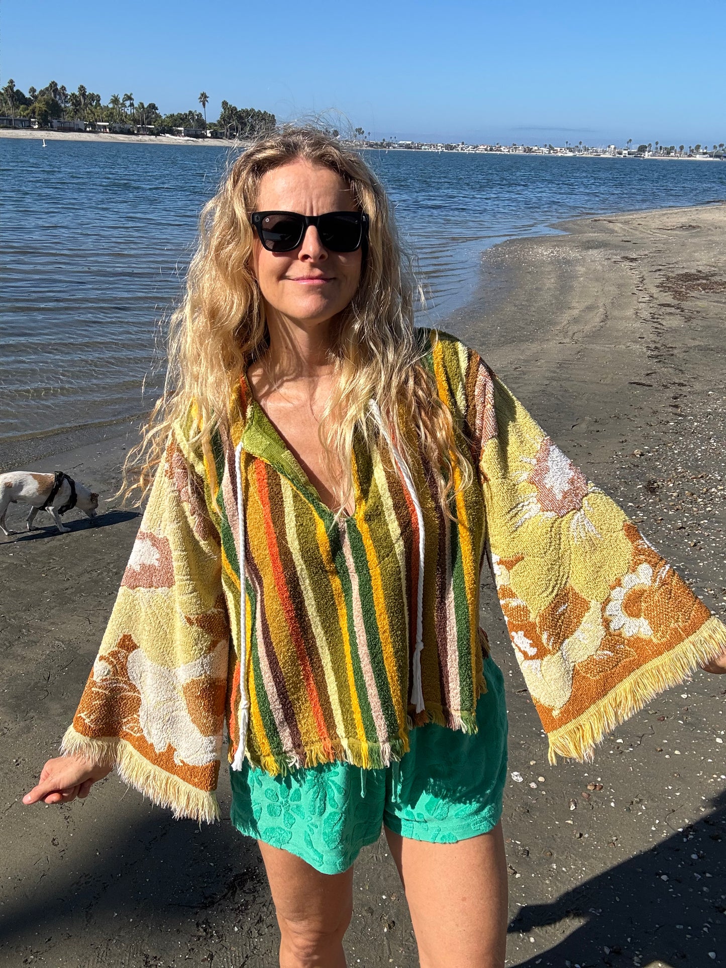 *Yellow & Green Pullover
