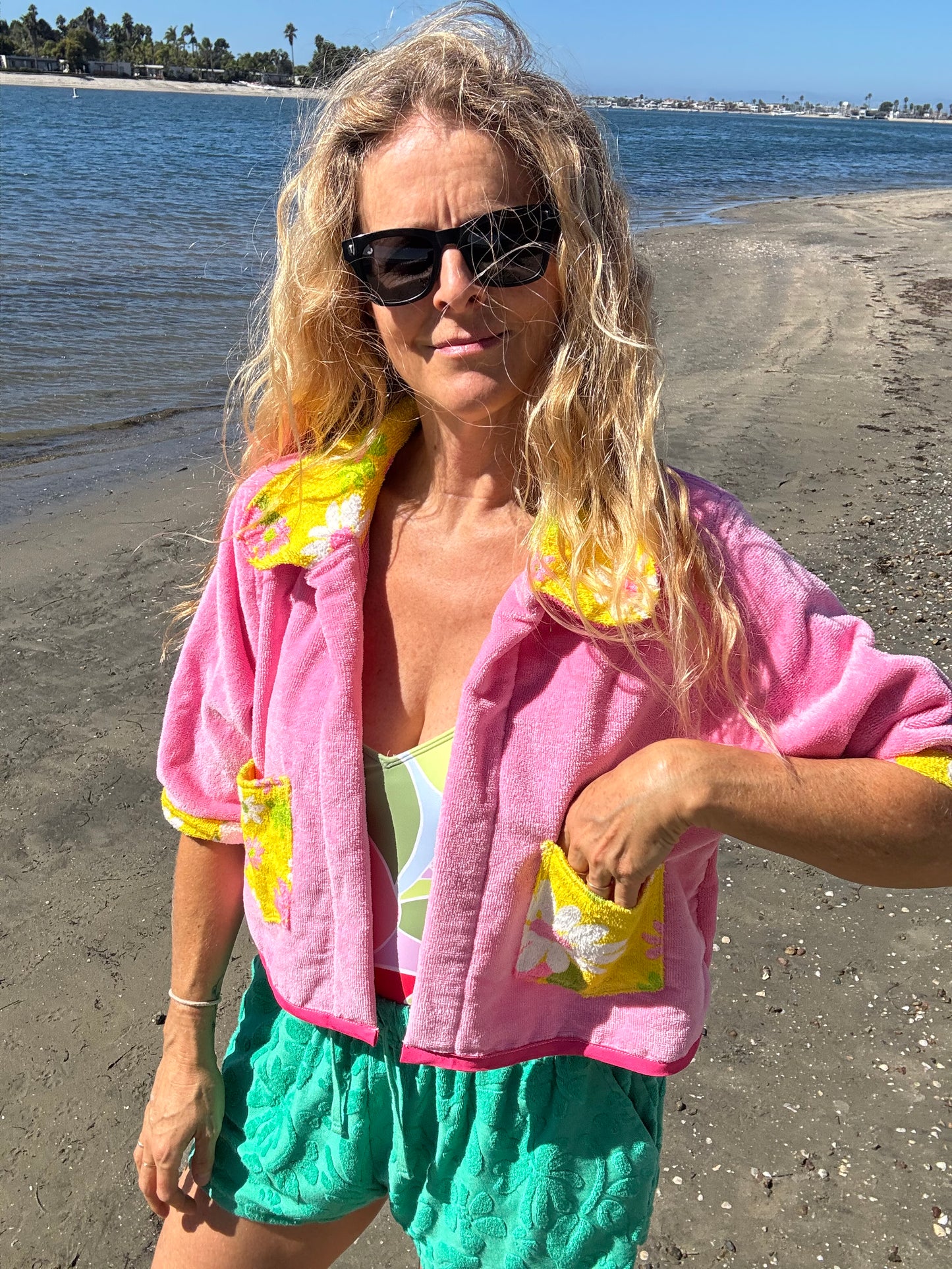 *Cropped Beach Jacket