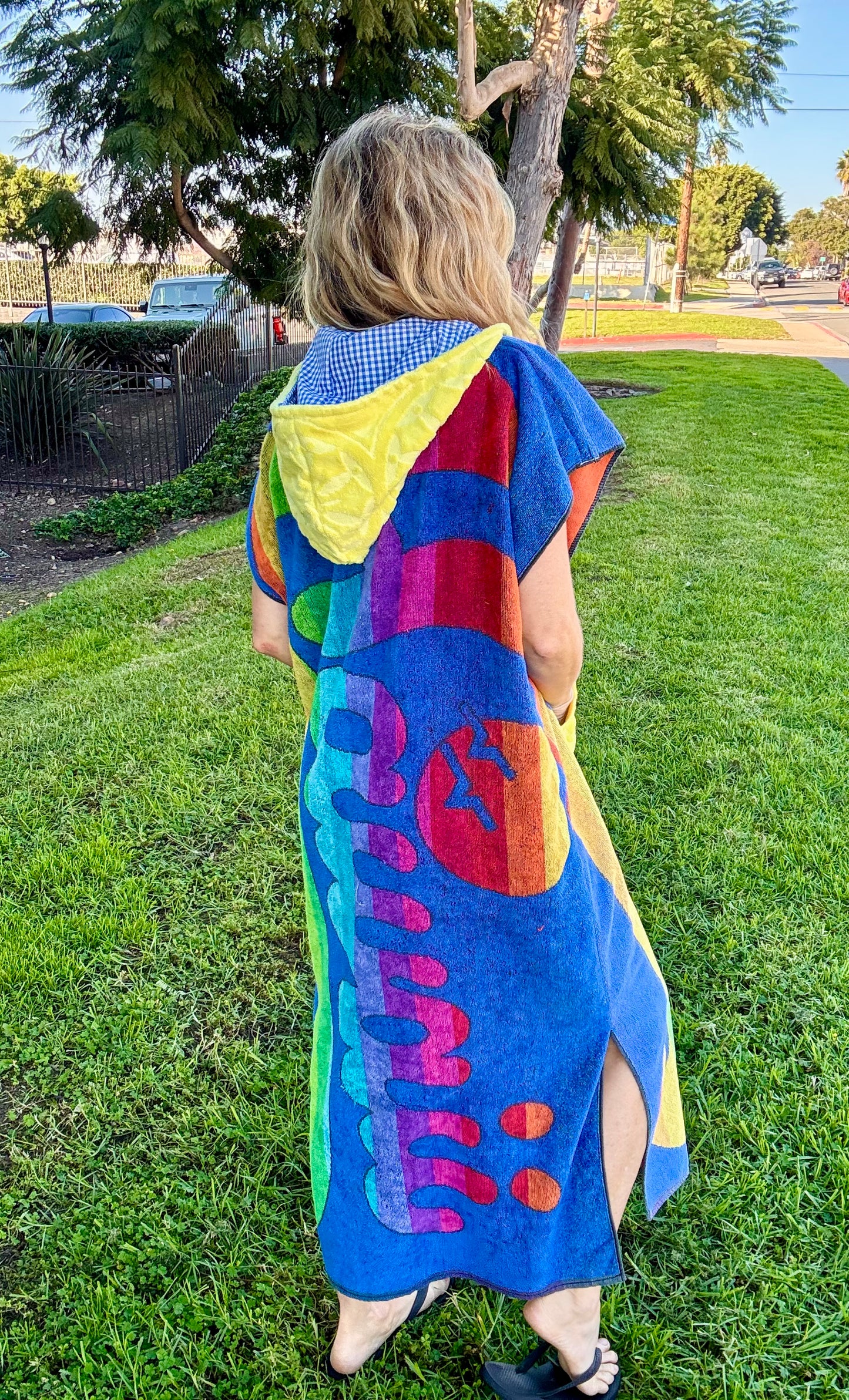 *California /Hawaii Vintage Towel Poncho