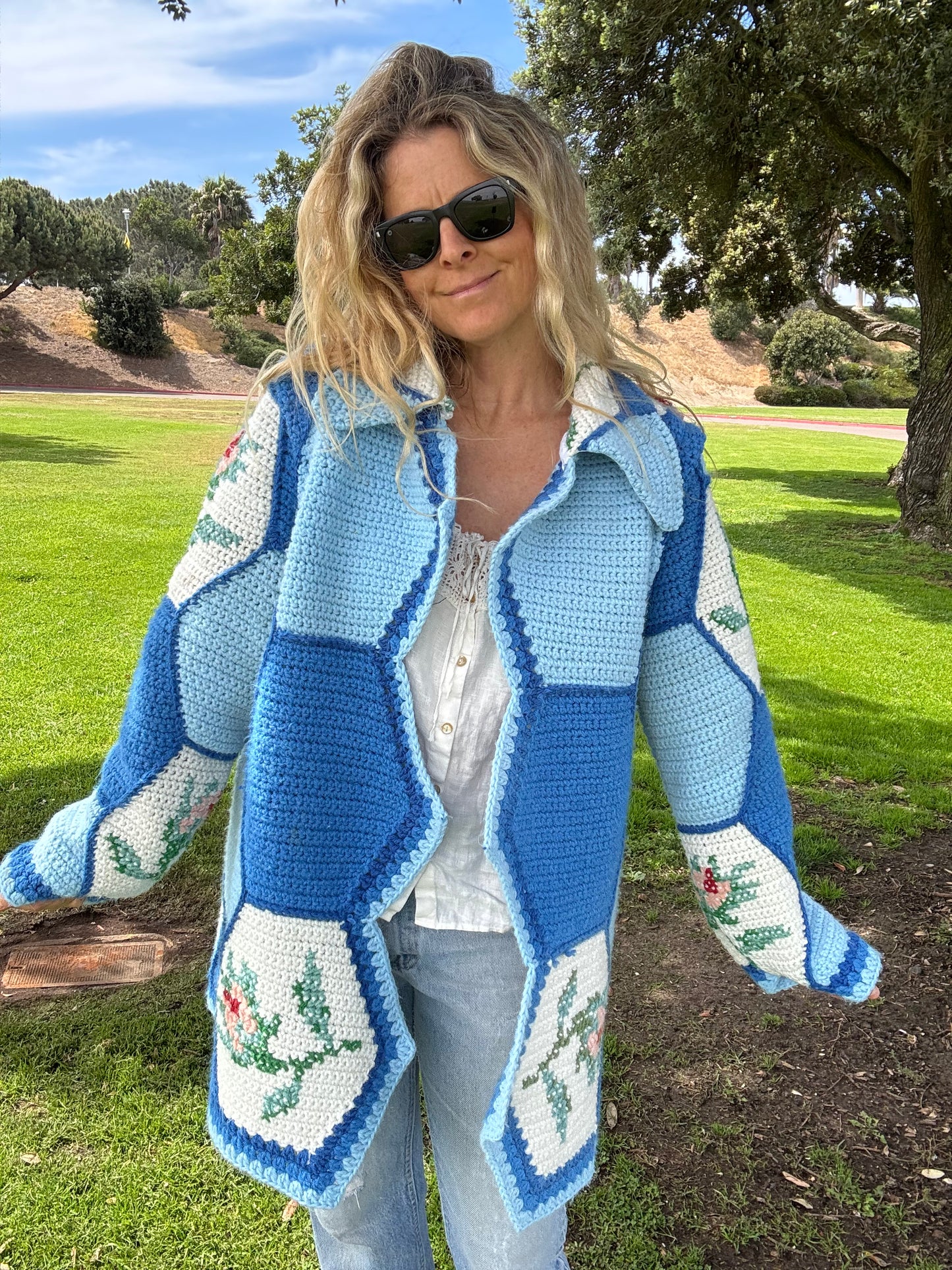 Blue Rose Coat