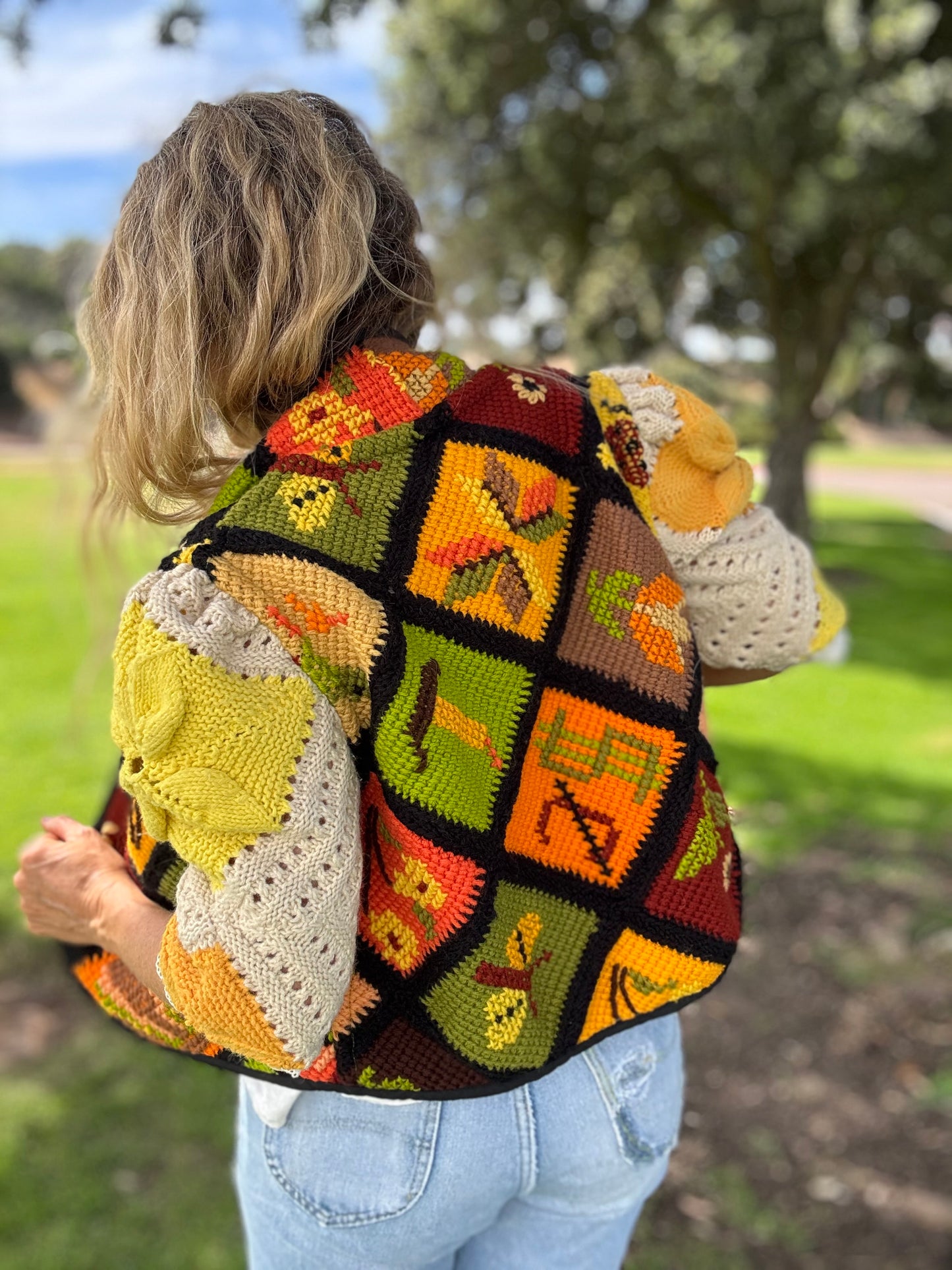 Epic Cropped Afghan Coat