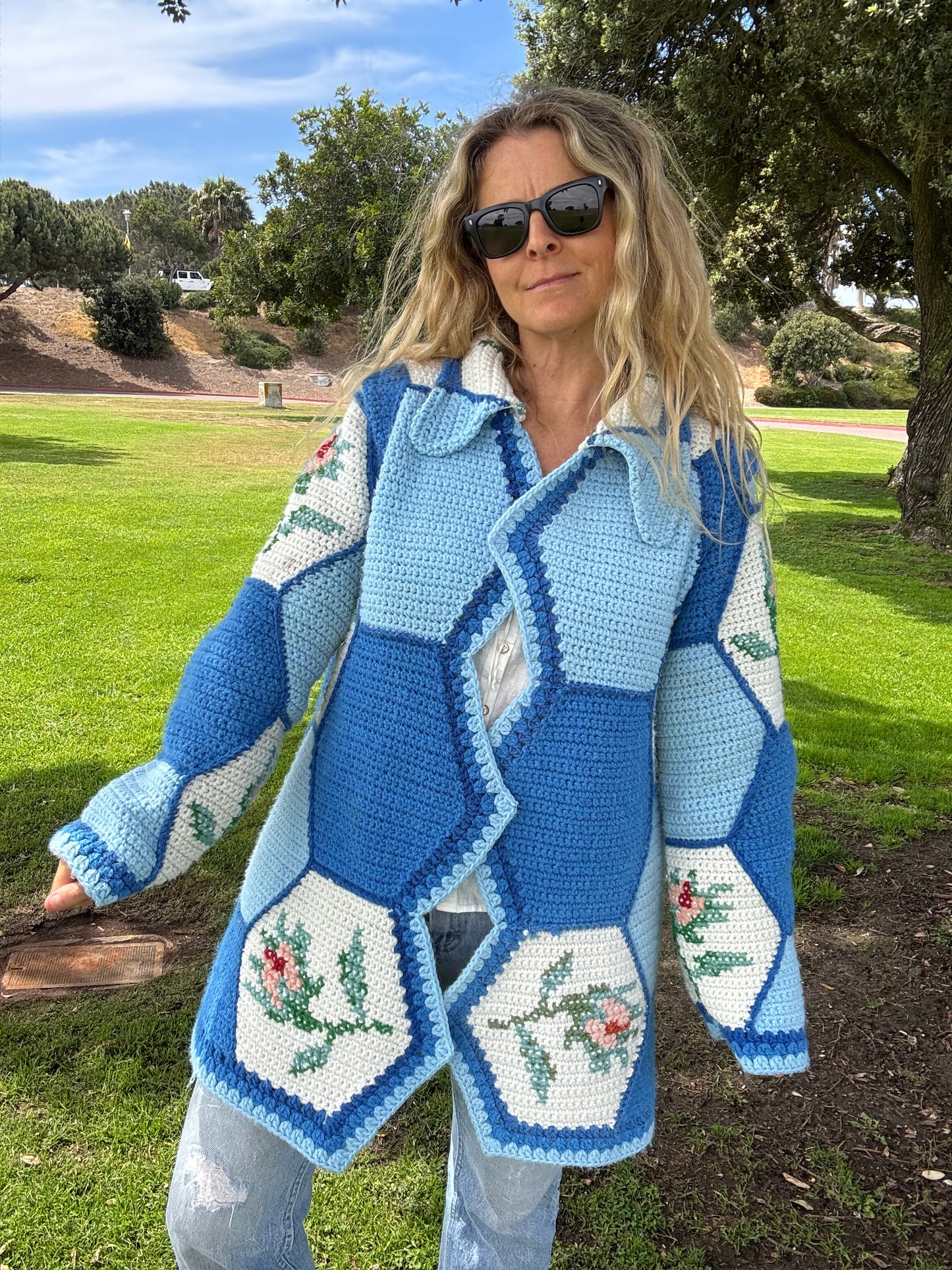 Blue Rose Coat