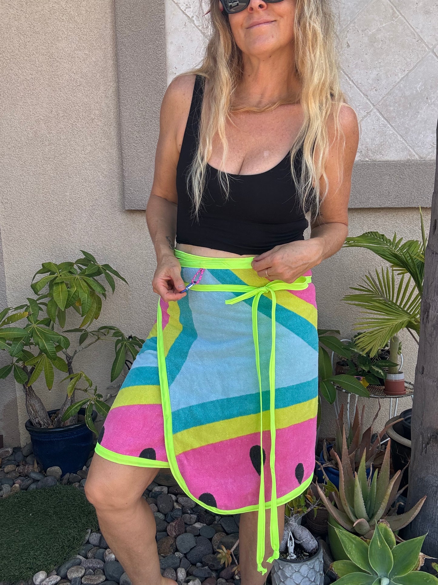 *Wrap Skirt ~ watermelon