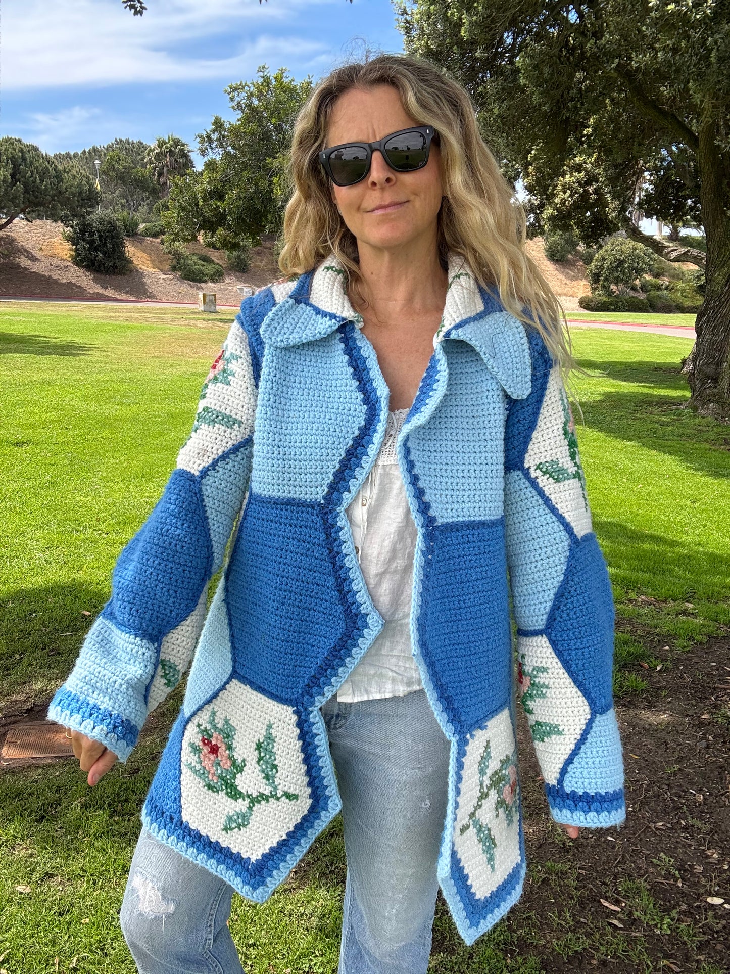 Blue Rose Coat