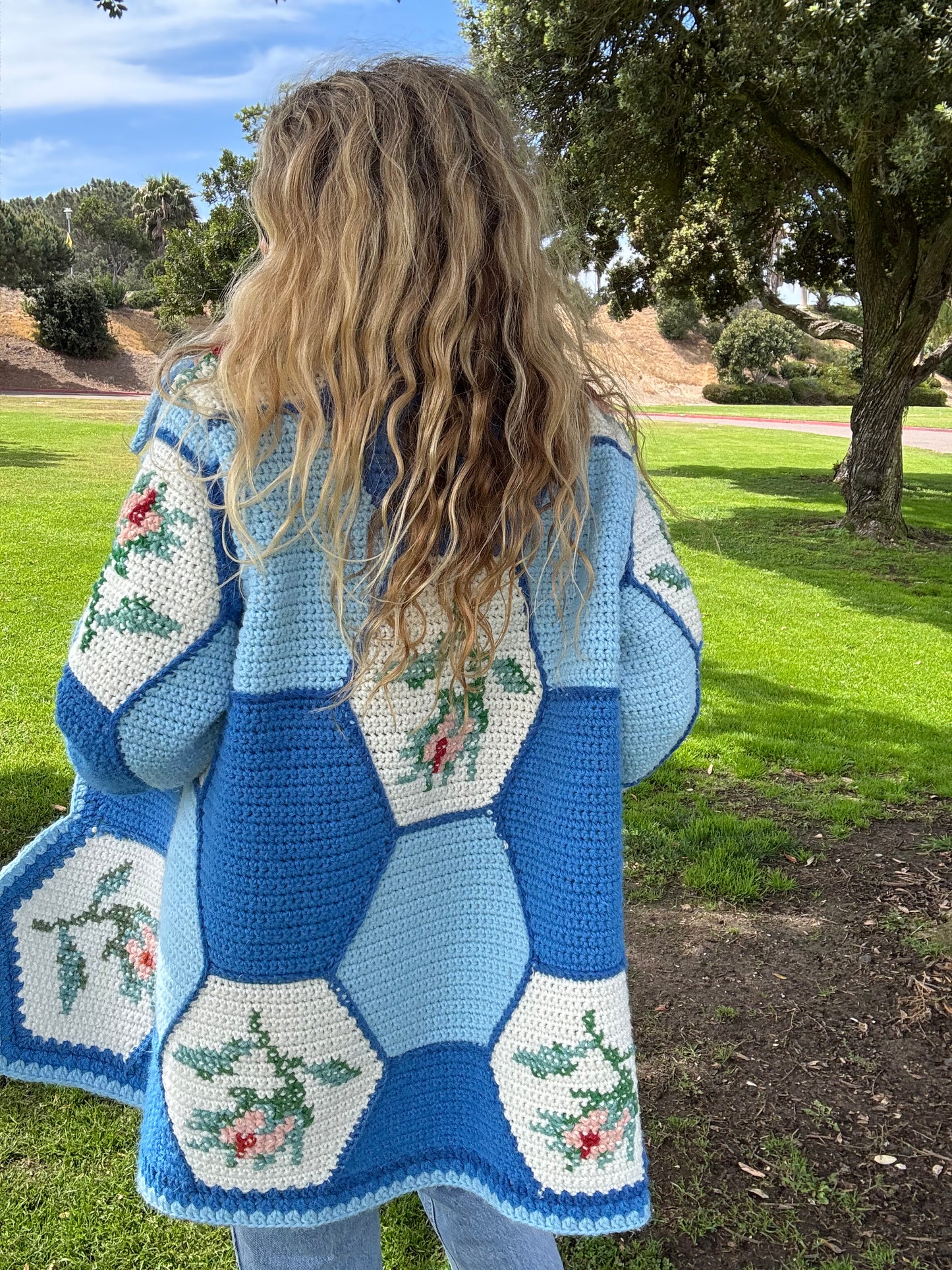 Blue Rose Coat
