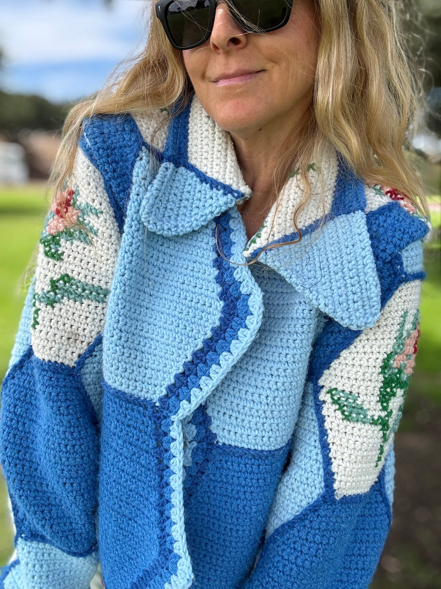Blue Rose Coat