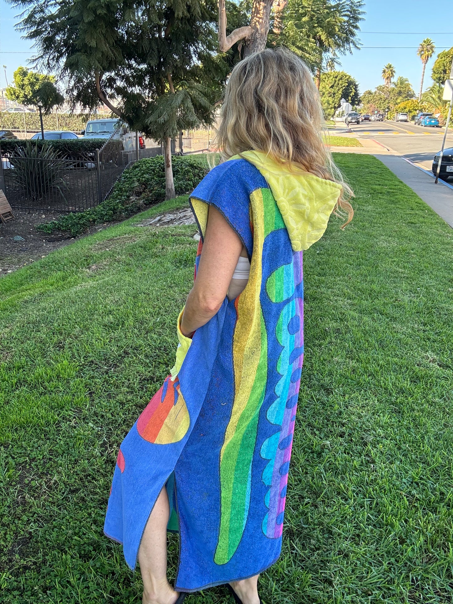 *California /Hawaii Vintage Towel Poncho