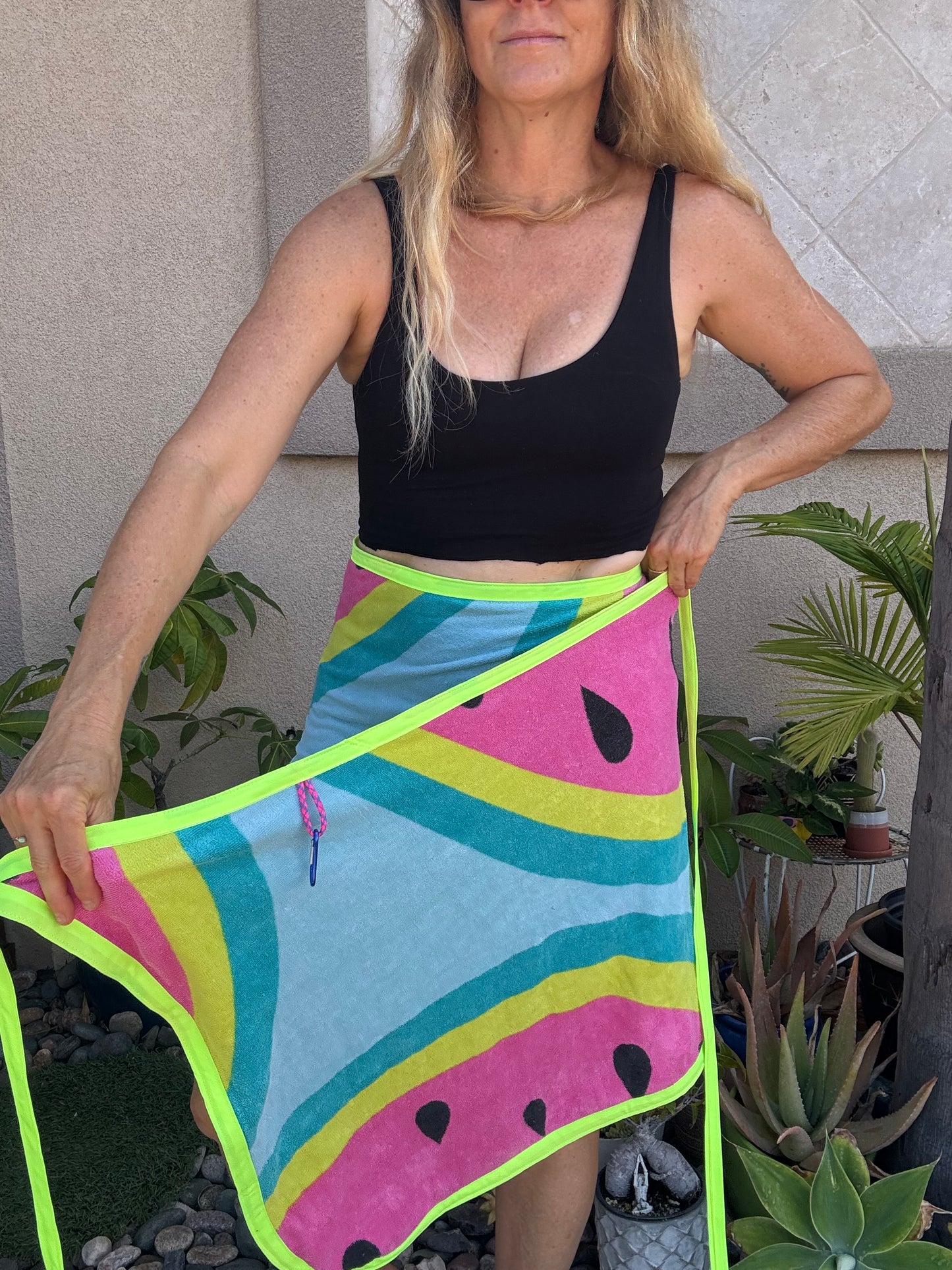 *Wrap Skirt ~ watermelon