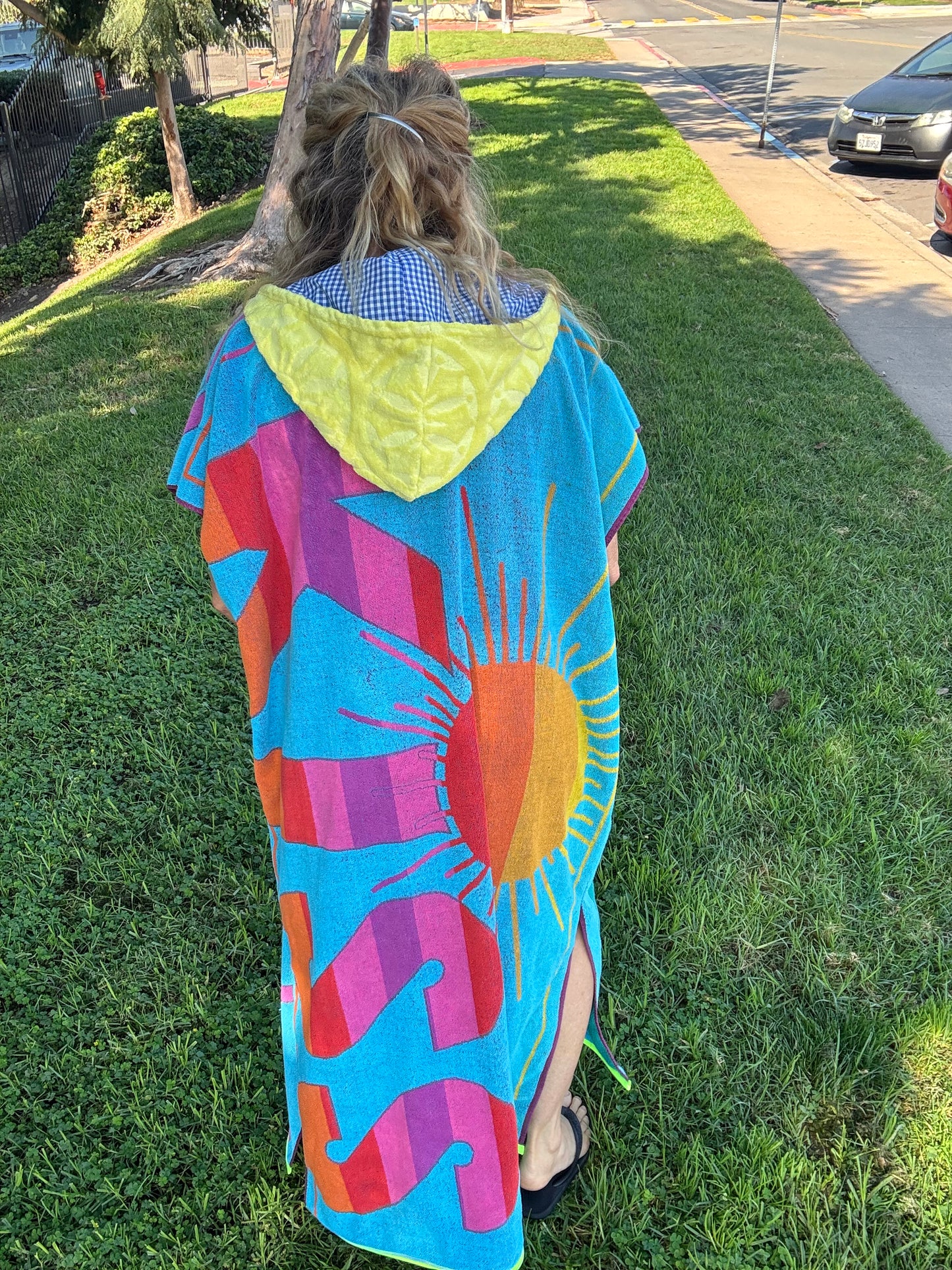 *Sun/Kiss Vintage Towel Poncho
