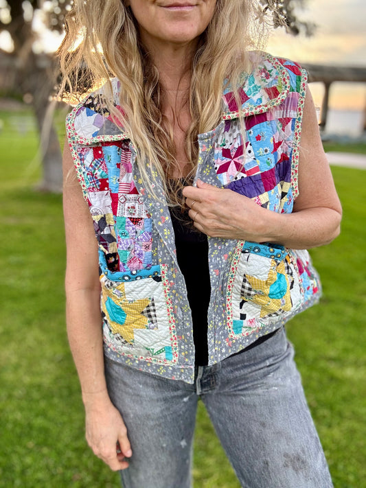 *Tiny Star Quilt Vest