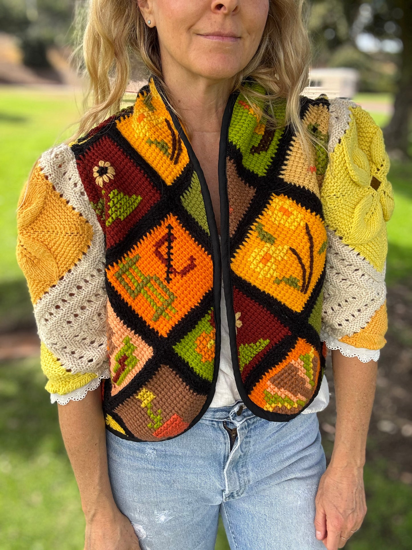 Epic Cropped Afghan Coat