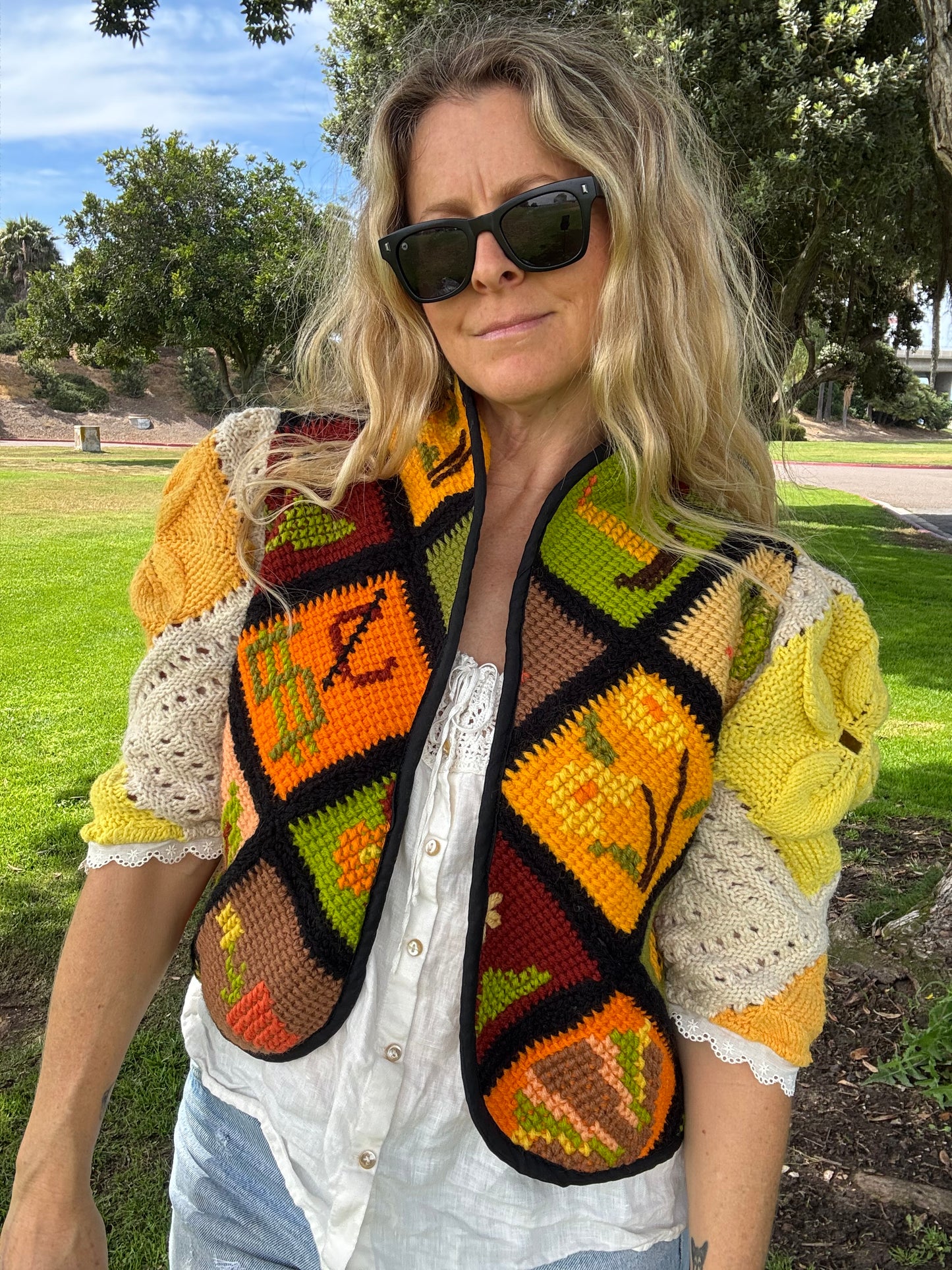 Epic Cropped Afghan Coat