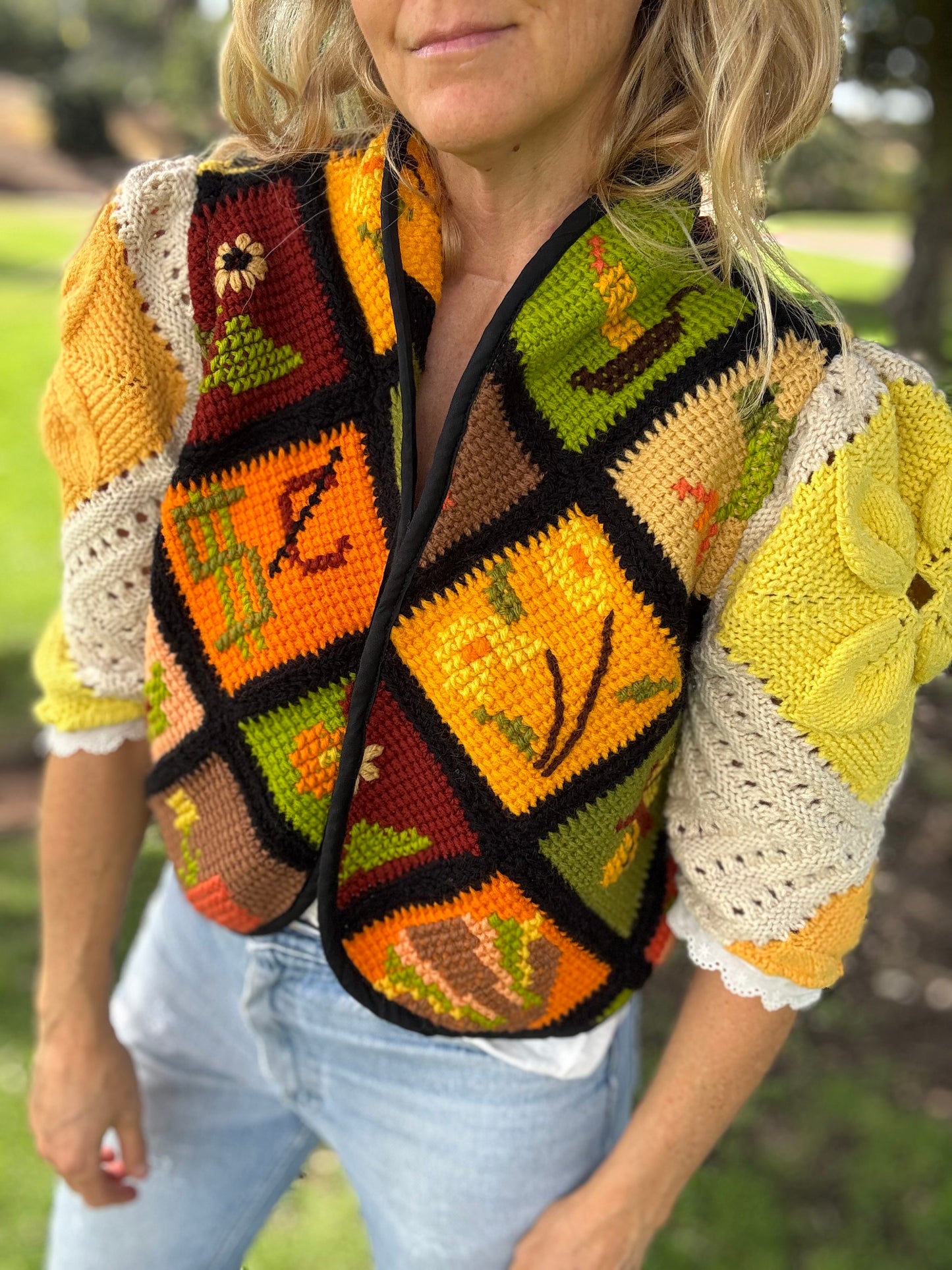 Epic Cropped Afghan Coat