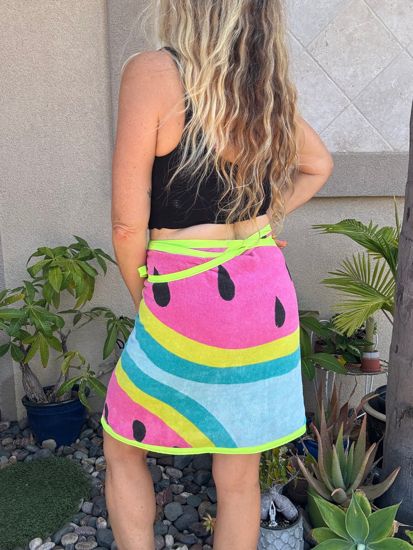 *Wrap Skirt ~ watermelon