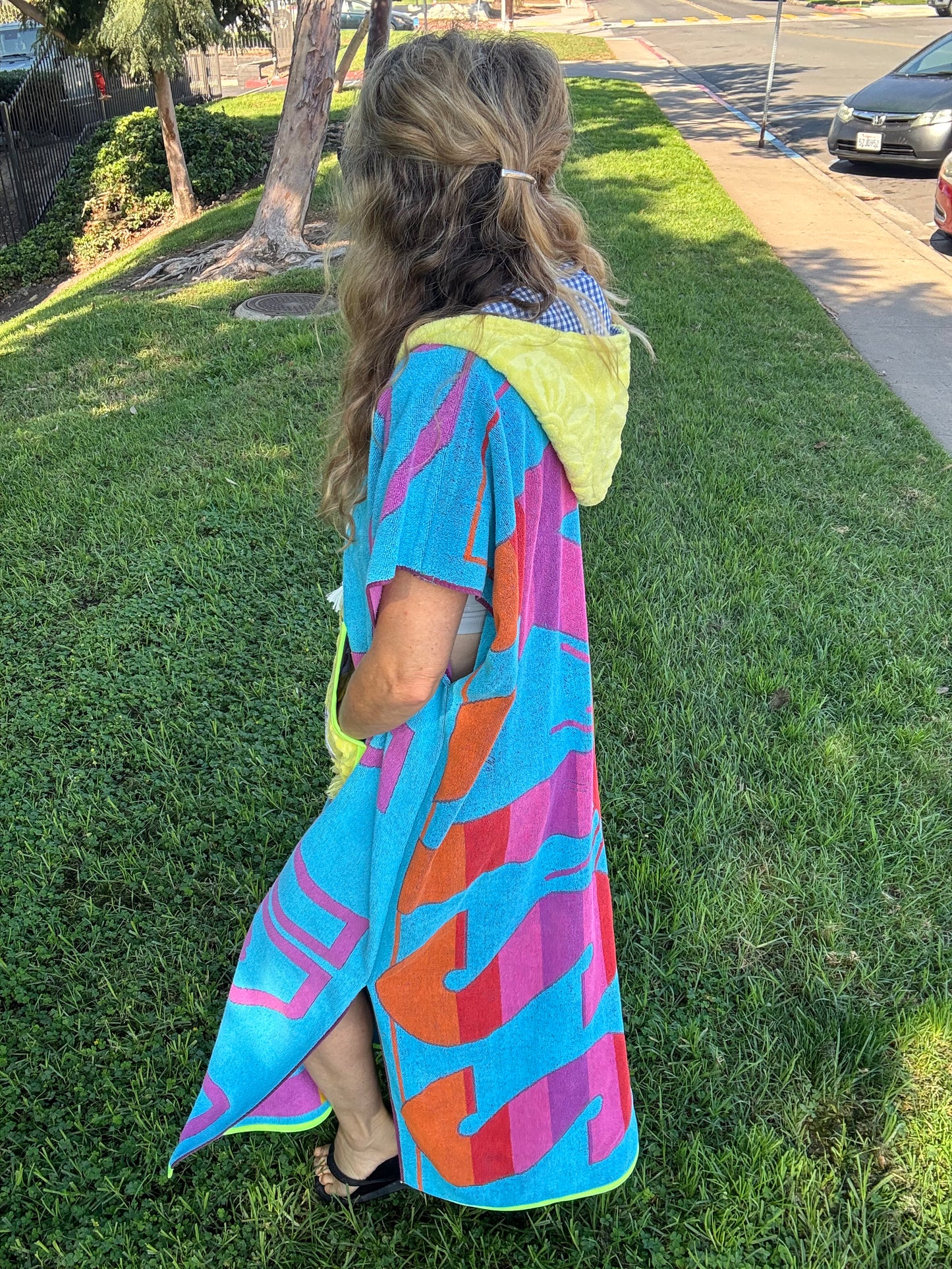 *Sun/Kiss Vintage Towel Poncho