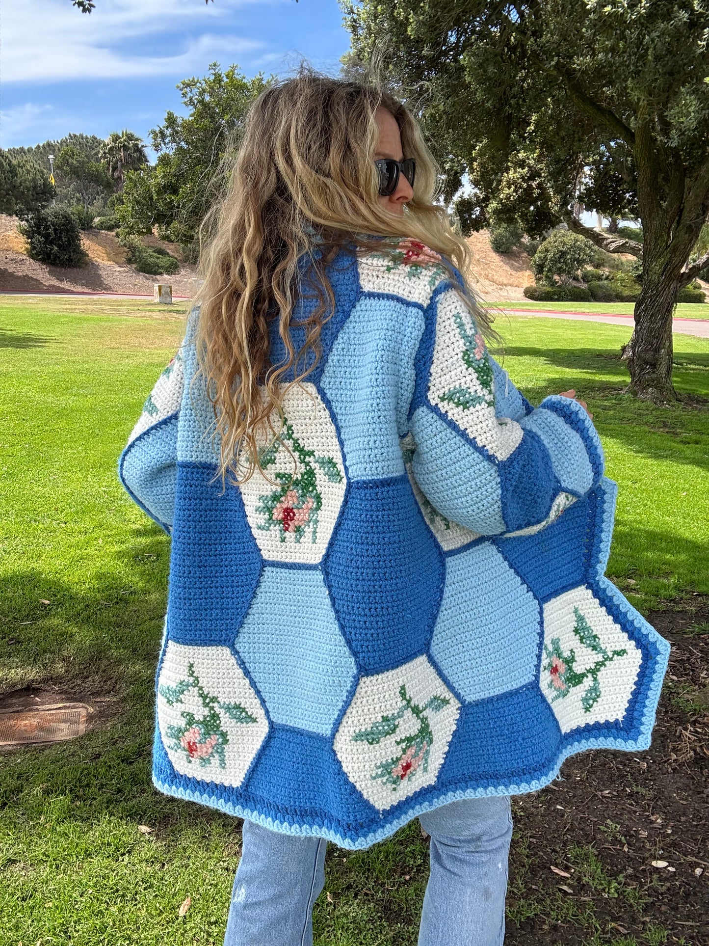 Blue Rose Coat
