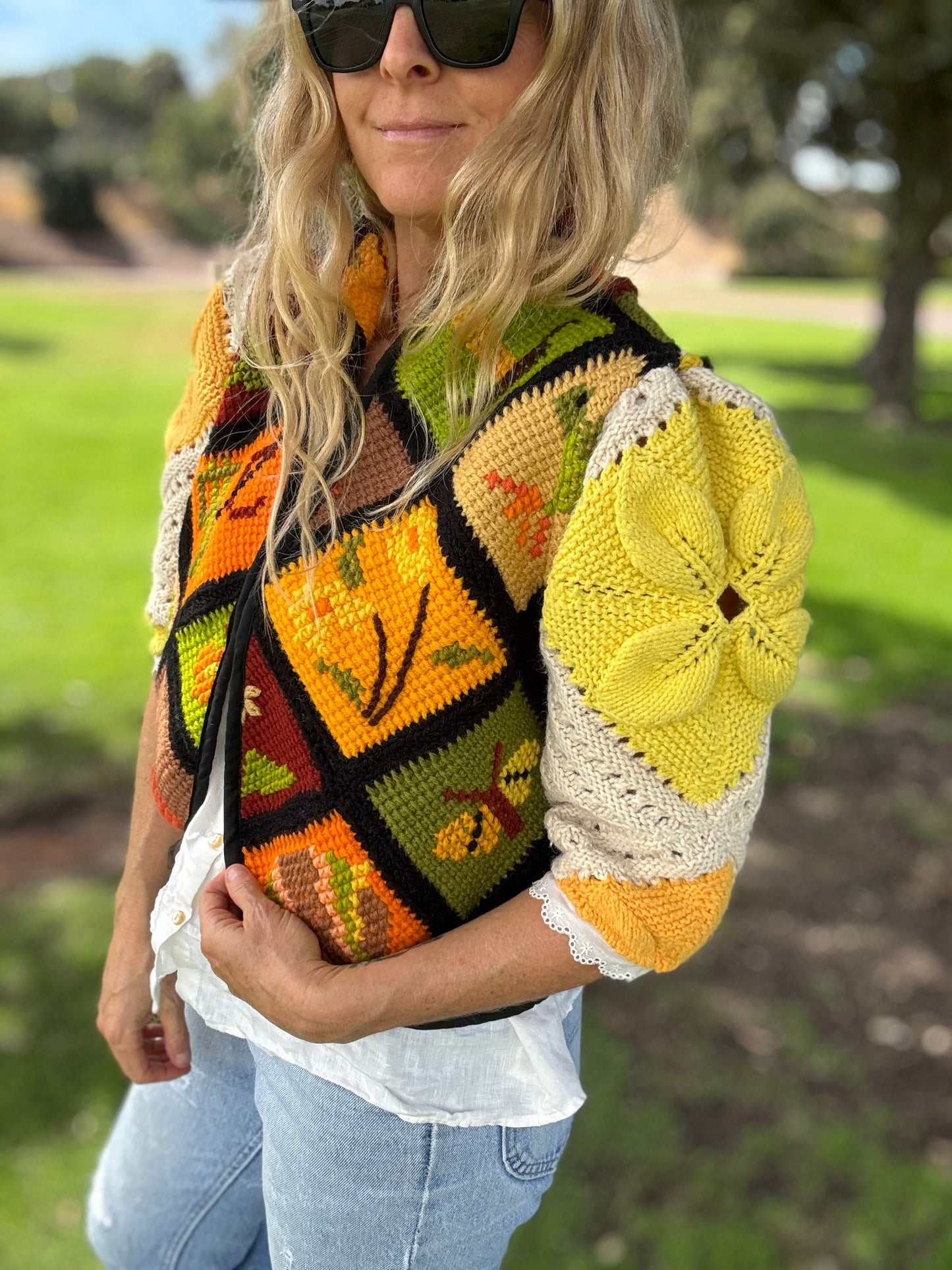 Epic Cropped Afghan Coat