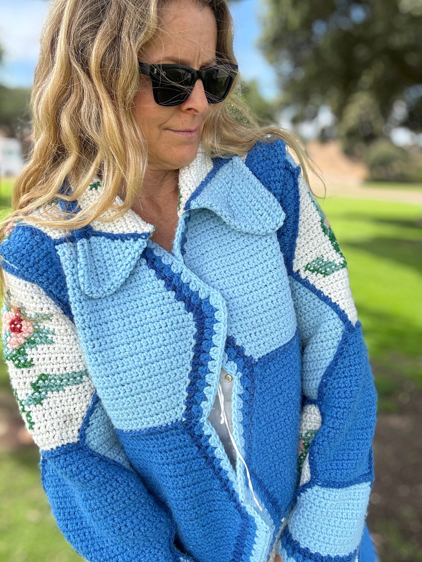 Blue Rose Coat