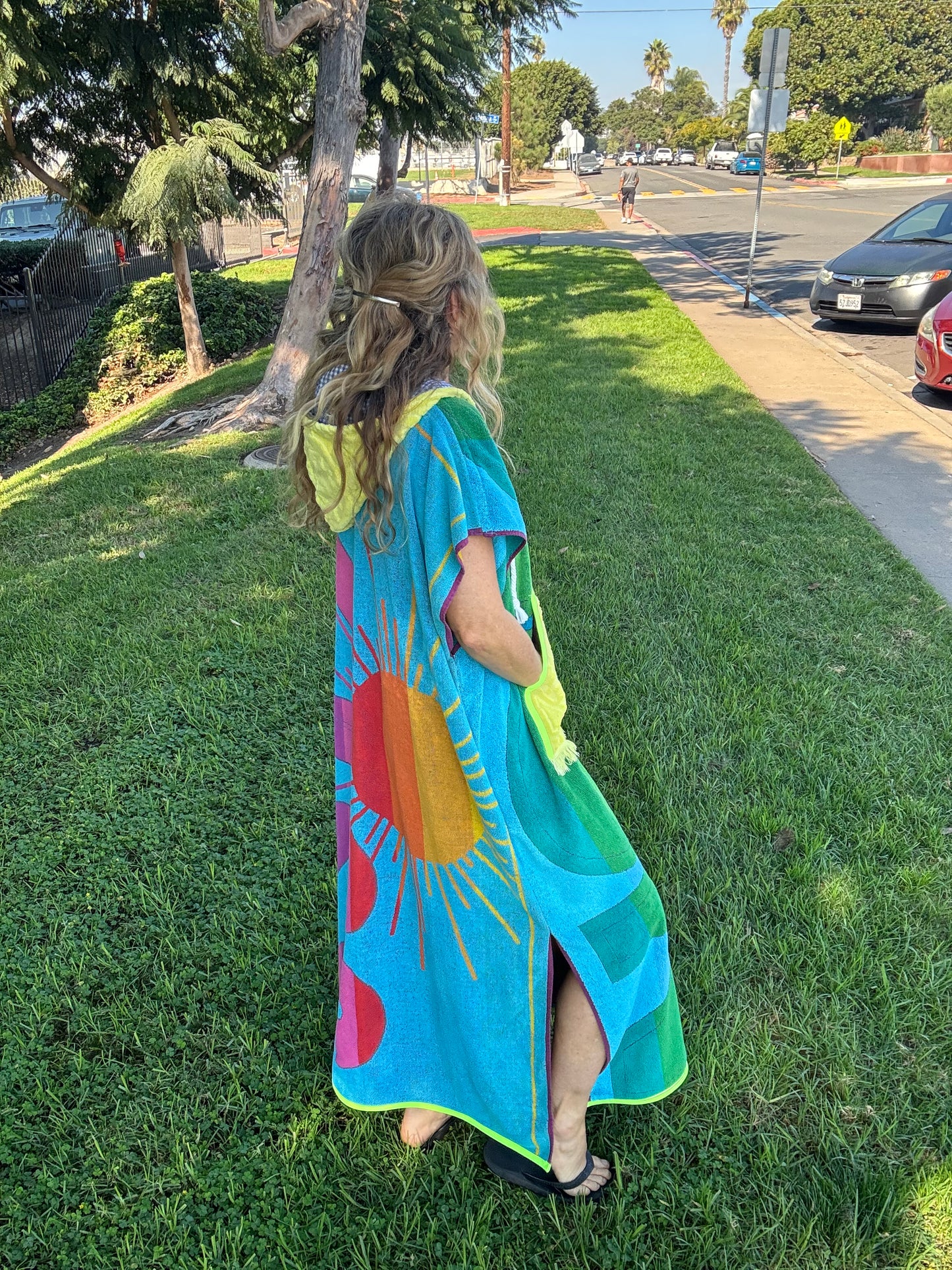 *Sun/Kiss Vintage Towel Poncho
