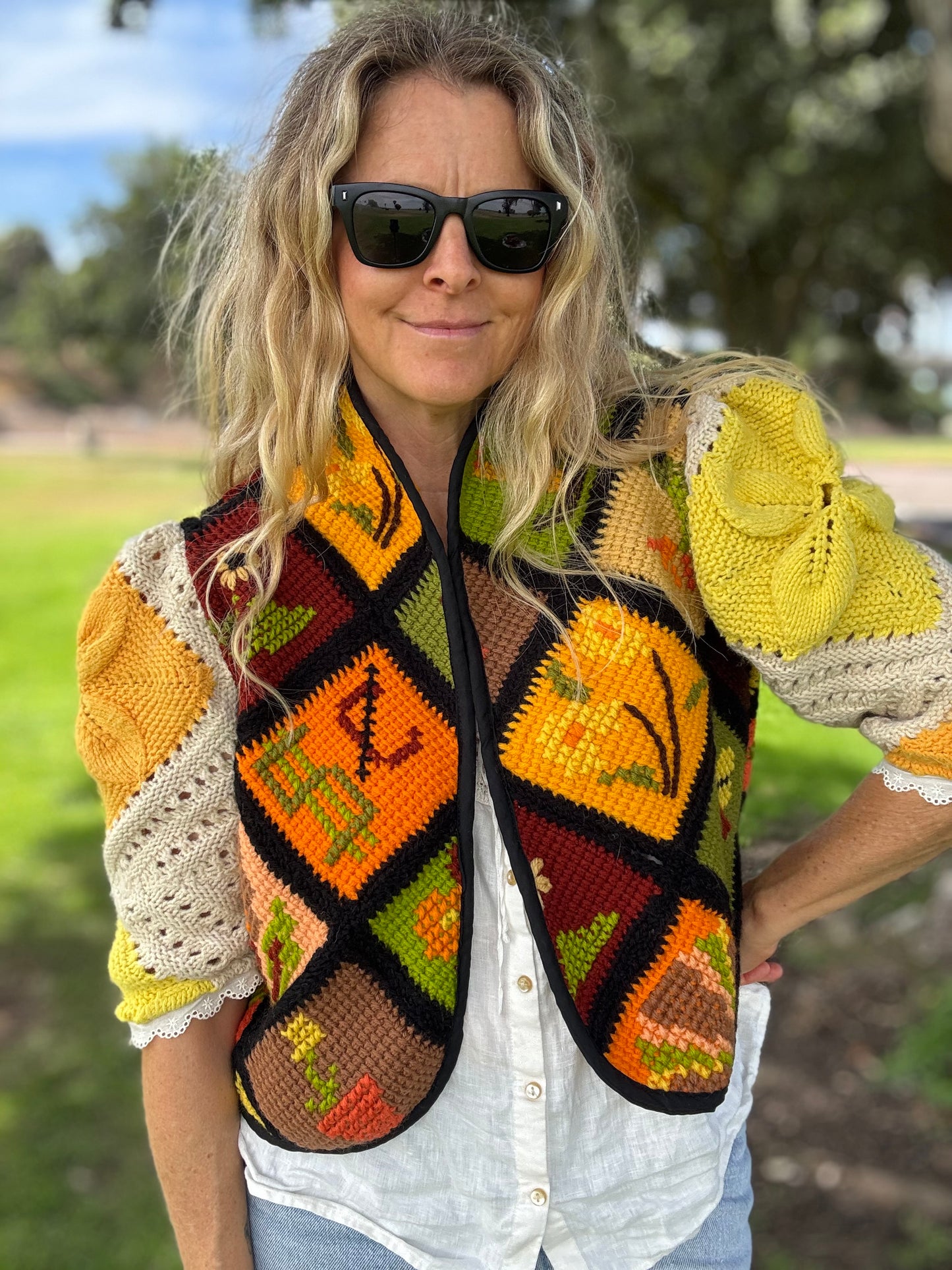 Epic Cropped Afghan Coat