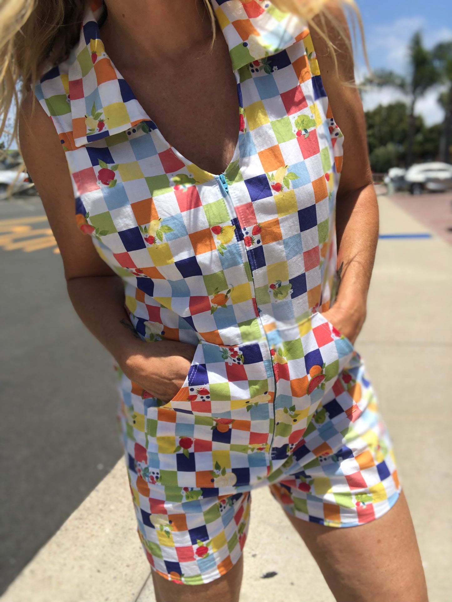 Picnic Play Suit/ Romper