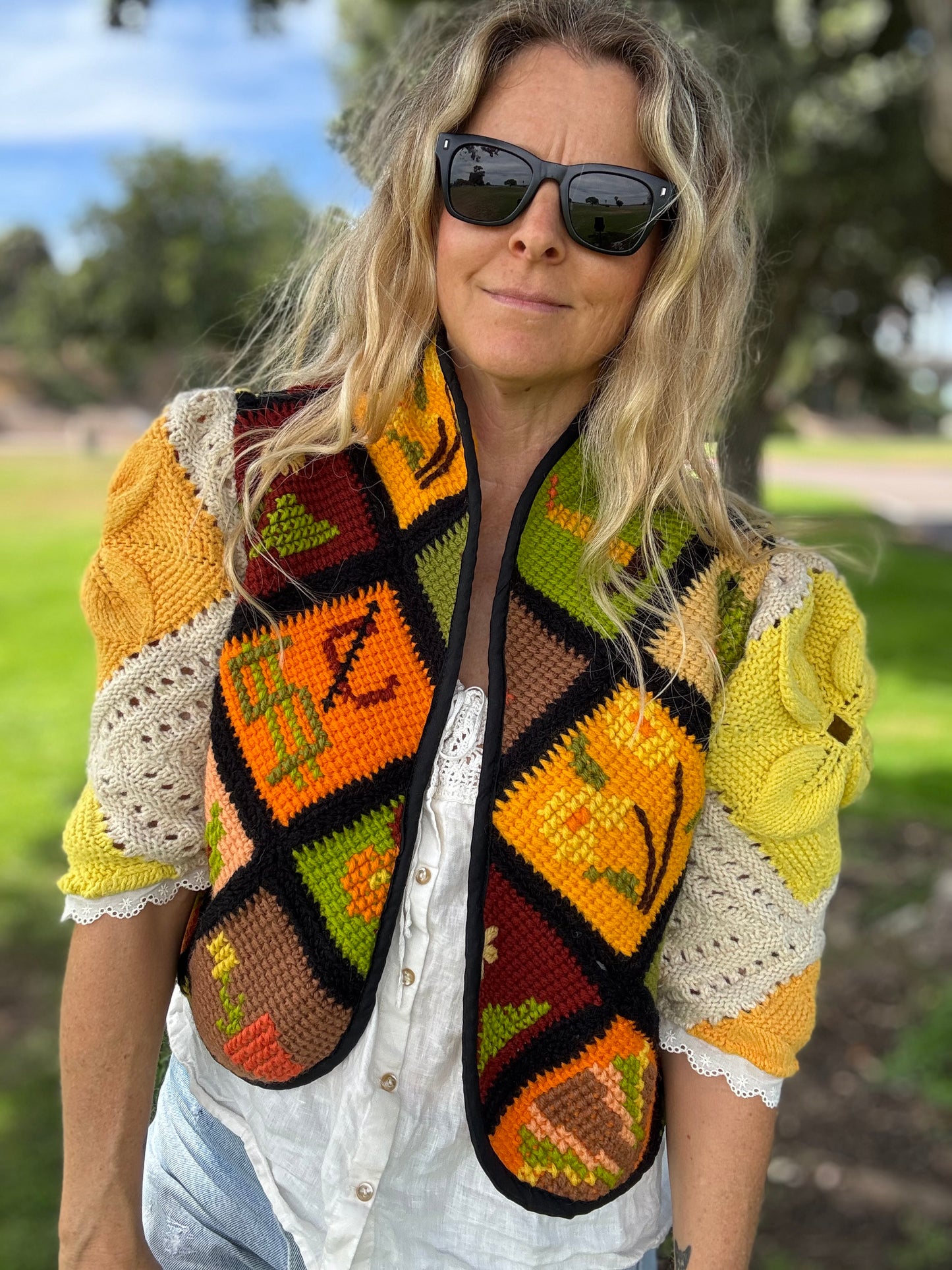 Epic Cropped Afghan Coat