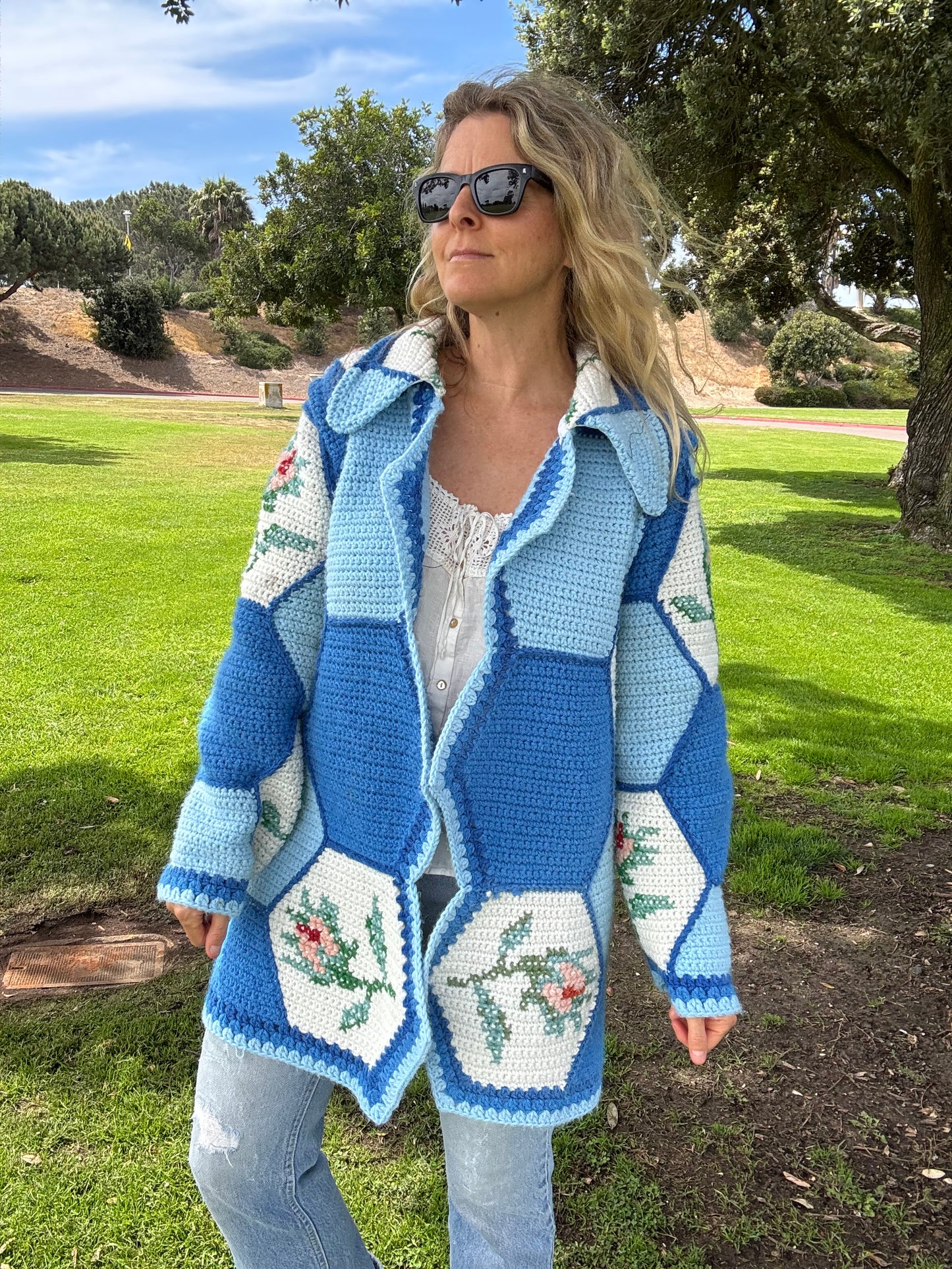 Blue Rose Coat